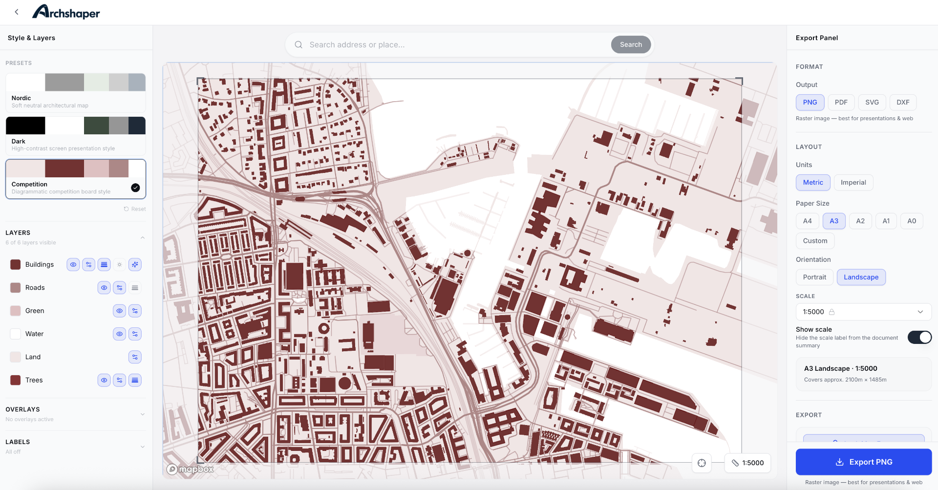 Explore Archshaper Tools | 2D Site Plans & 3D Context Models